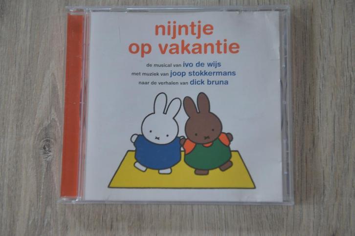 NIJNTJE OP VAKANTIE - DE MUSICAL VAN IVO DE WIJS, Cd's en Dvd's, Cd's | Kinderen en Jeugd, Zo goed als nieuw, Muziek, Tot 2 jaar