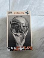 M.C. Escher Puzzel - Hand met Bol - 1000 stukjes, Ophalen, 500 t/m 1500 stukjes, Zo goed als nieuw, Legpuzzel