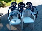 Tuinstoelen stapelbaar, Ophalen, Zo goed als nieuw, Kunststof, Stapelbaar