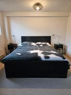 Mooie zwarte boxspring, Huis en Inrichting, Slaapkamer | Boxsprings, Gebruikt, Tweepersoons, Ophalen of Verzenden, 180 cm