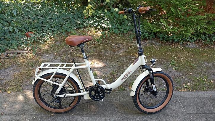 Elektrische vouwfiets, Fietsen en Brommers, Fietsen | Vouwfietsen, Zo goed als nieuw, Dames, Overige merken, 20 inch of meer, Totaal opvouwbaar