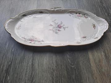 Rosenthal Moliere Serveerschaal - Classic Rose / Moosrose beschikbaar voor biedingen