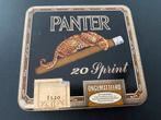 Sigarenblikje doos PANTER 20 Sprint (leeg), Ophalen of Verzenden, Gebruikt, Tabaksdoos of Verpakking