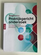 Studieboek ZorgBasics Praktijkgericht onderzoek, Ophalen of Verzenden, Beta, Zo goed als nieuw, HBO