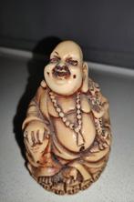 Prachtige oude Happy Buddha, Ophalen of Verzenden, Zo goed als nieuw