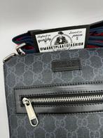 Gucci messenger bag schoudertas, Ophalen of Verzenden, Zo goed als nieuw, Zwart