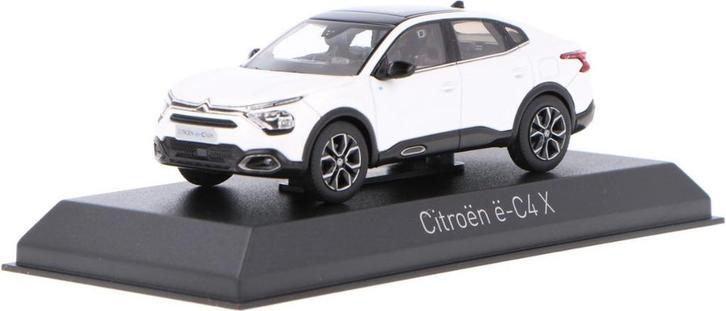 Citroen E C4 X 2023 Pearl Wit Model 1/43 Norev 155480, Hobby en Vrije tijd, Modelauto's | 1:43, Nieuw, Auto, Norev, Ophalen of Verzenden