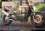 Super poster Kawasaki ZRX1100 Eddy Lawson, Verzenden, Zo goed als nieuw, Auto's