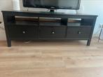 Hemnes TV kast zwart, Ophalen, Gebruikt, 25 tot 50 cm, Minder dan 100 cm