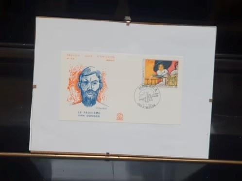 Kees van Dongen envelop Monaco 1980 nr 529, Postzegels en Munten, Postzegels | Eerstedagenveloppen, Ophalen, Europa