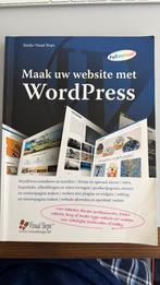 Maak uw website met WordPress, Boeken, Ophalen of Verzenden, Zo goed als nieuw, Studio Visual Steps, Internet of Webdesign
