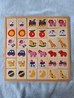 Memorie bord spel hout tbv goed doel, Ophalen of Verzenden, Gebruikt, Overige typen