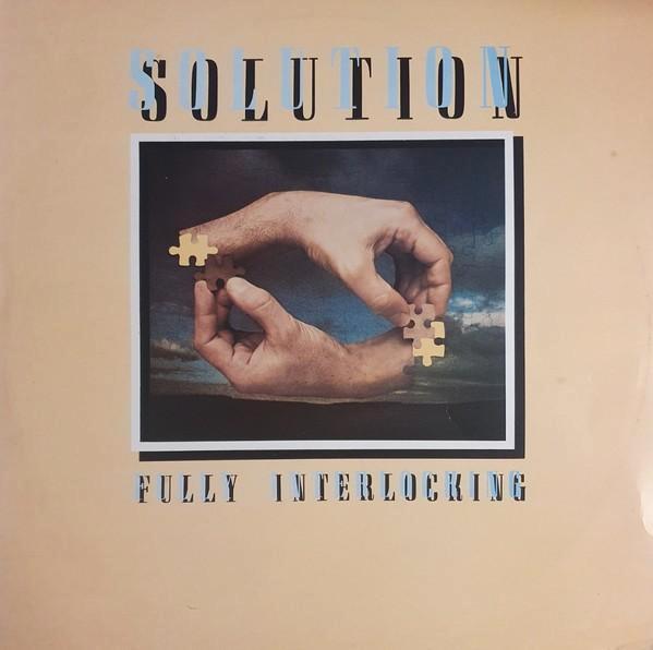 LP - Solution (4) ‎– Fully Interlocking, Cd's en Dvd's, Vinyl | Rock, Gebruikt, Poprock, 12 inch, Ophalen of Verzenden