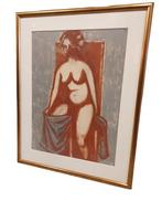 Maurits Van Saene (1919-2000) naakt, Ophalen