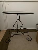 Glazen tafel, Huis en Inrichting, Ophalen, Overige materialen, Rond, 75 cm of meer