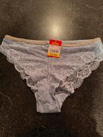 Wibra Slip Lichtblauw Kant XL, Wibra, Ophalen of Verzenden, Blauw, Slip