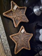 Riviera maison 2x ster dienblaadjes met logo, Ophalen of Verzenden, Hout