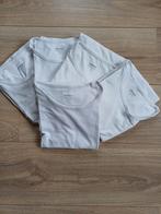 Set van 5 basic t shirt Wit katoen maat S, Kleding | Heren, T-shirts, Maat 46 (S) of kleiner, Gedragen, Ophalen of Verzenden, Wit