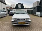 Saab 9-3 2.0 T Cabrio AUT 2000 Grijs, Auto's, 74 €/maand, Zwart, 4 cilinders, Cabriolet