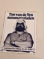 372 Ton van de Ven Automaterialen Sticker, Ophalen of Verzenden, Gebruikt, Universele onderdelen