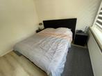 Zwarte elektrische boxspring (met evt 2 nachtkastjes), Ophalen, Gebruikt, Zwart, Tweepersoons