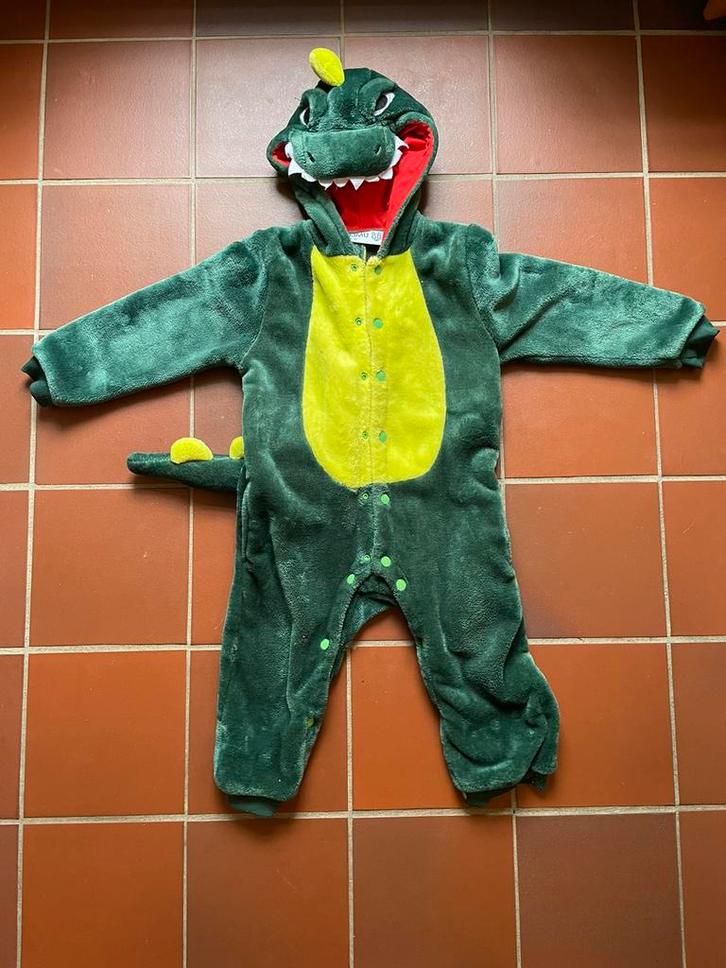Kimu onesie draak maat 86-92, Kinderen en Baby's, Babykleding | Maat 86, Gebruikt, Jongetje of Meisje, Overige typen, Ophalen of Verzenden