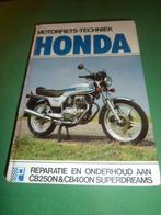 Motorfietstechniek HONDA CB250N & CB400N Superdreams, Motoren, Handleidingen en Instructieboekjes, Honda