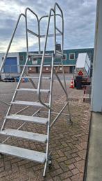 Bordestrap magazijntrap boottrap verrijbaretrap 7 treden, Ophalen, Gebruikt, Trap, Industriepark 2a 9351PA Leek