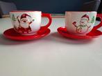 Kerst Kopjes en Schotels - Set van 2, Diversen, Kerst, Ophalen of Verzenden, Nieuw