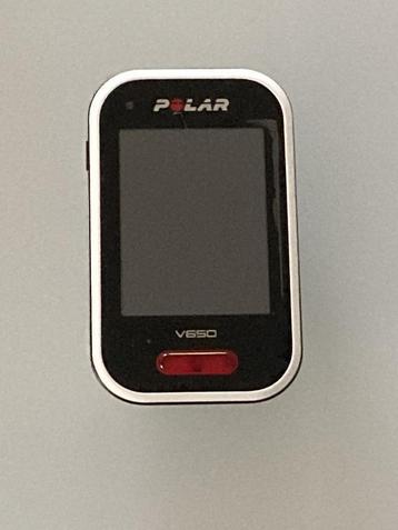 Polar V650 fietscomputer/GPS met toebehoren (Polar H6 hartsl beschikbaar voor biedingen