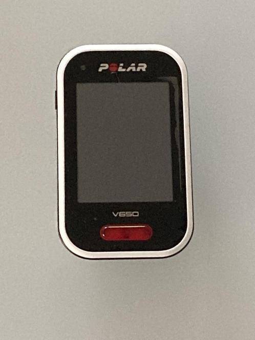 Polar V650 fietscomputer/GPS met toebehoren (Polar H6 hartsl, Fietsen en Brommers, Fietsaccessoires | Fietscomputers, Zo goed als nieuw