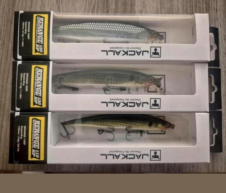 Jackall RERANGE 130,110,130 SP, Watersport en Boten, Hengelsport | Algemeen, Nieuw, Ophalen of Verzenden