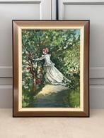 Claude Monet Vrouwen in de tuin, Antiek en Kunst, Kunst | Schilderijen | Klassiek, Ophalen