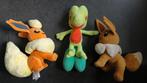 Pokémon knuffels Eevee, Flareon en Treecko, Ophalen of Verzenden, Gebruikt