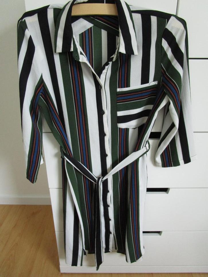 Object - gestreepte blouse jurk maat 36, Kleding | Dames, Jurken, Zo goed als nieuw, Maat 36 (S), Ophalen of Verzenden