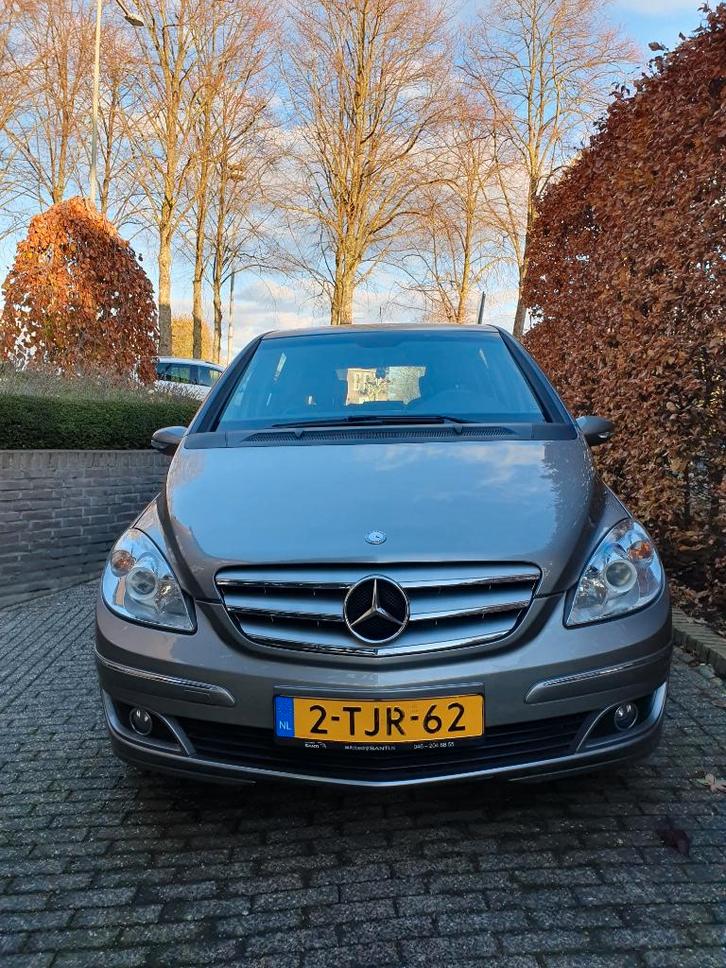 Mercedes B-Klasse 1.7 B170 5DRS 2008 grijs min km trekh leer, Auto's, Mercedes-Benz, Particulier, B-Klasse, ABS, Airbags, Alarm
