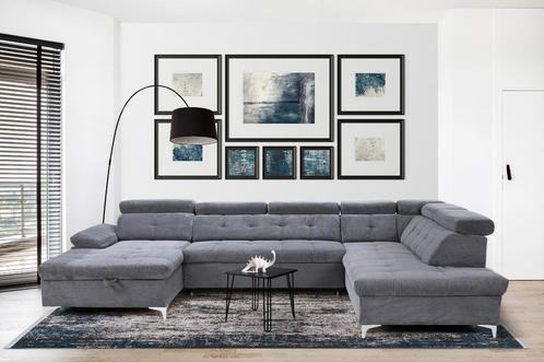 Nieuwe trendy Ubank xxl slaapbank moderne loungebank, Huis en Inrichting, Banken | Bankstellen, Zo goed als nieuw, Hoekbank, Vierpersoons of meer