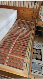 Ikea Leksvik bed, 160x200 cm, Ophalen, Gebruikt, Twijfelaar, 200 cm