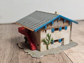 Modeltrein N spoor chalet beschikbaar voor biedingen