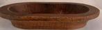 Houten ovalen schaal, Ophalen of Verzenden, Zo goed als nieuw, Ovaal, Hout