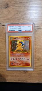 Typhlosion Holo Neo Japanse PSA 5, Ophalen of Verzenden, Nieuw, Losse kaart, Foil