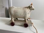 Decoratieve koe op wieltjes Clayre & Eef woonaccessoire, Ophalen of Verzenden, Zo goed als nieuw