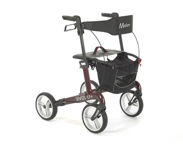 Rollator Carbon JK motion Freedom ultra licht van Vrijheid, Diversen, Rollators, Nieuw, Lichtgewicht, Opvouwbaar, Ophalen of Verzenden
