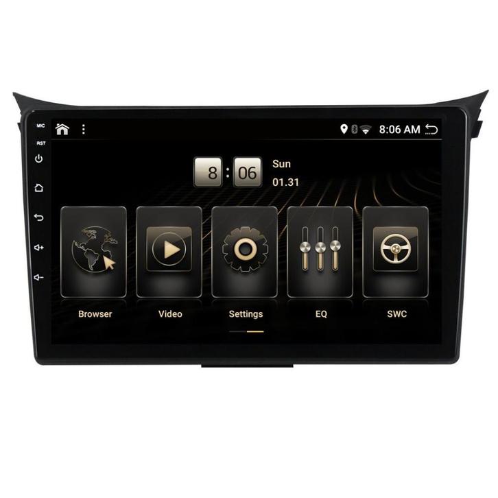 Android 14 Radio Navigatie Hyundai I30 2013 apple carplay, Auto diversen, Autoradio's, Nieuw, Ophalen of Verzenden