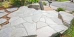 prachtige flagstones Brasil White Kwartsiet € 42,95 p/m2, Tuin en Terras, Tegels en Klinkers, Ophalen, Nieuw, Natuursteen, Terrastegels