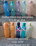Tupperware ecofles 500ml, nieuw,, Ophalen of Verzenden, Nieuw, Wit, Overige typen