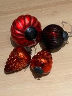 Zware glazen kerstballen (heksenballen), Ophalen of Verzenden, Gebruikt