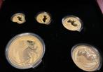 Perth Mint Lunar III 2020 - 1 oz - 1/20 oz Goud Set, Postzegels en Munten, Munten | Oceanië, Ophalen, Setje, Goud