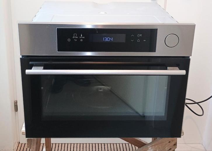 Ikea inbouw combi stoomoven hetelucht Kulinarisk 303.009.12, Witgoed en Apparatuur, Ovens, Gebruikt, Inbouw, Oven met grill, 45 tot 60 cm