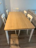 Eethoek 6 stoelen, Huis en Inrichting, Ophalen, Gebruikt